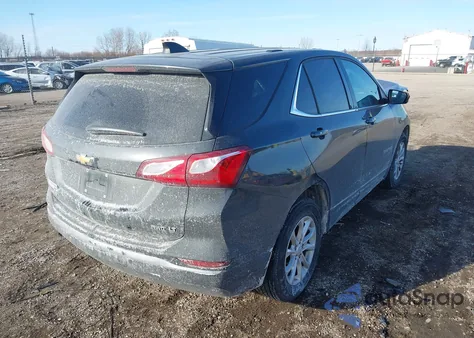 2019 Chevrolet Equinox Lt из США, поврежденный, VIN 2GNAXUEV7K6115787